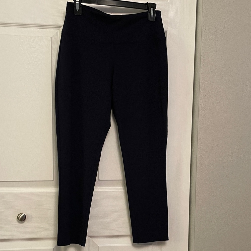 NWT J. JILL WEAREVER Collection Black Pull On Pants High Waisted XS Petite
